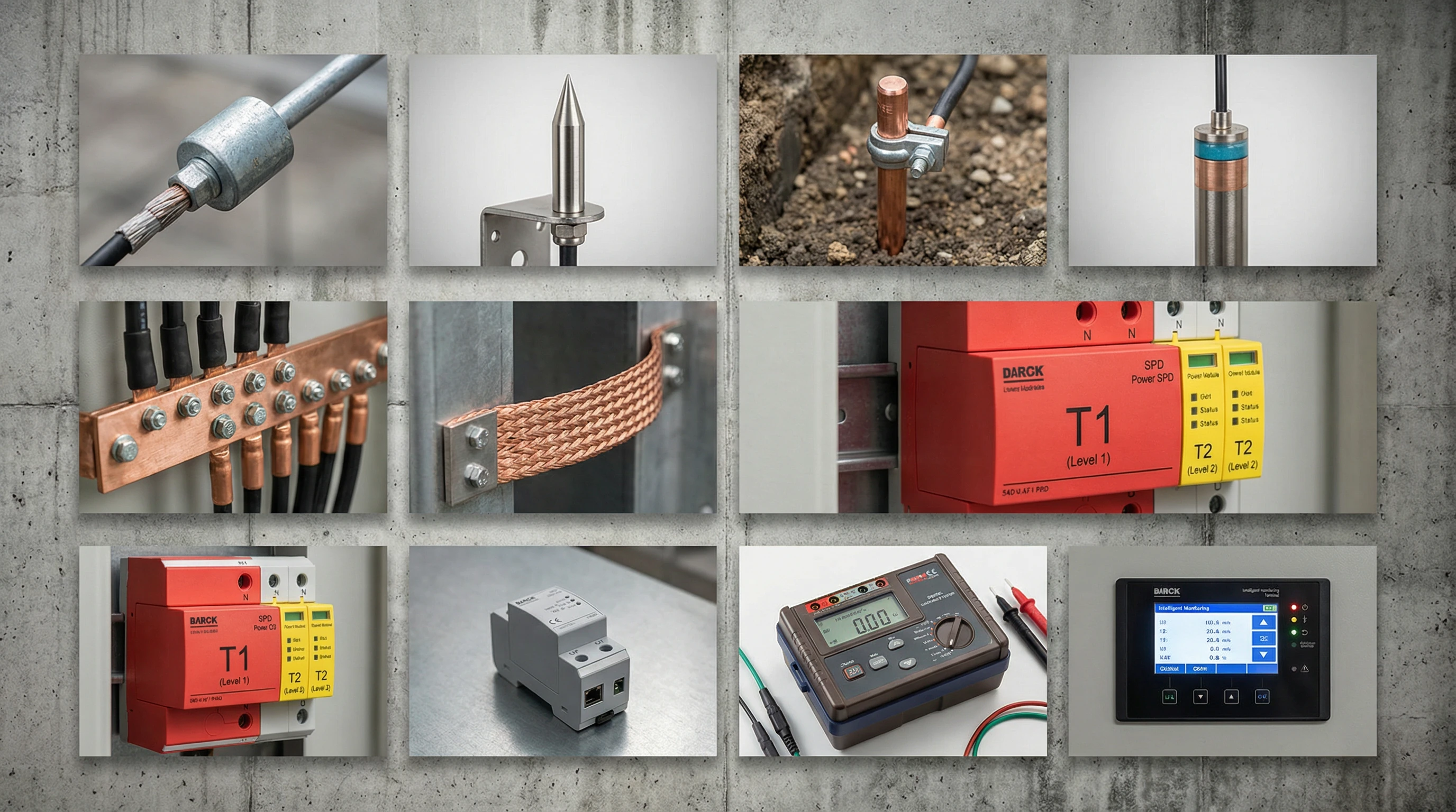 Key Components Collage