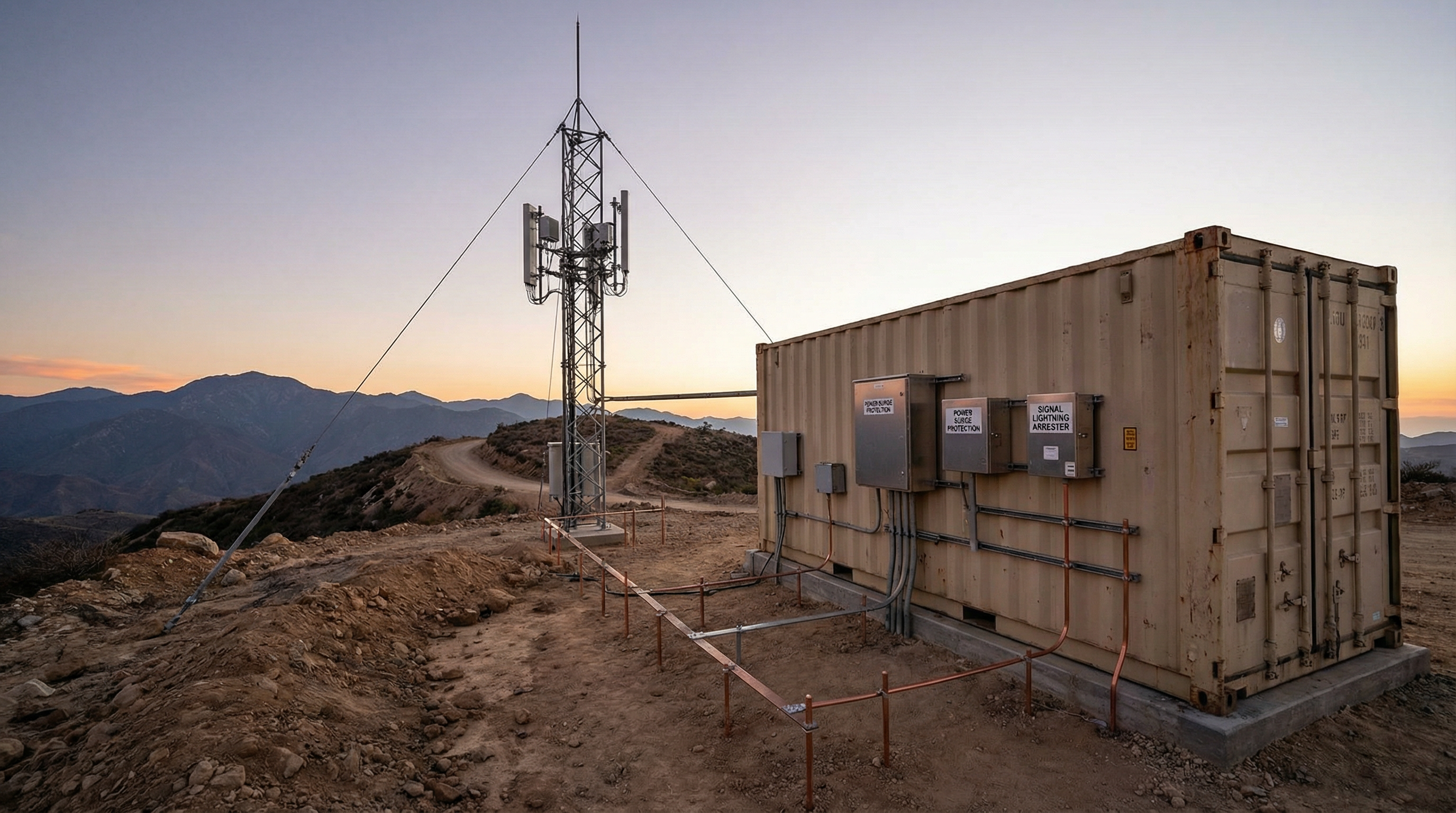Telecommunications Base Station LPE